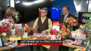 Scott Hepper of Walter Knoll Florist in St. Louis tells the Fox affiliate that personalized Mother’s Day flowers make great gifts and shows some arrangements based on favorite TV show mothers.
