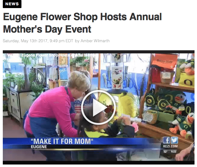 Oregon Florist Puts Positivity to Work in Holiday PR