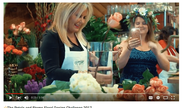 Dallas Florist Pulls Out All the Stops For Annual Design Contest