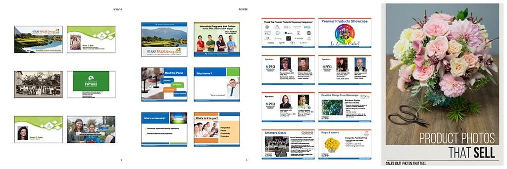 convention handouts 2018 collage The presentation slides and session handouts from many of the SAF Palm Springs 2018 programs are available for download.