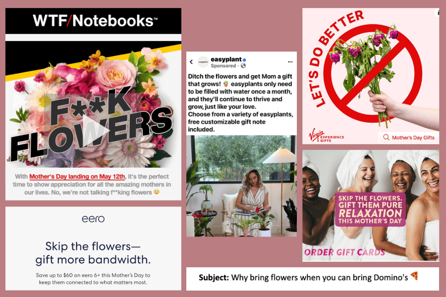See an Ad Smearing Flowers? Tell SAF